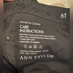 Ann Taylor Jeans Women Size 6 Tall Black Cheetah Modern Fit Slim Leg NWT Photo 10