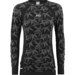 NWT Kari Traa Butterfly Long Sleeve Outdoor Baselayer Top Shirt Black L / XL Size L Photo 2