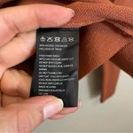 Bardot NWT  Copper Maxwell Long Sleeve Cut‎ Out Knit Top Size L Photo 7