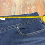 Levi Strauss Totally Shaping Pull on Skinny Dark Wash Denim Plus 22 Blue Size 22W Photo 5
