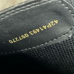 Ecco Black leather  size 11/11.5 slip-on velcro close shoes 42 Photo 9