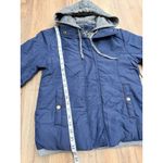 Active USA  Women's Navy Quilted Puffer Jacket Hooded NWT Photo 8