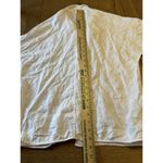 Aritzia Wilfred  Button down Shirt Blouse white 100% Organic Linen Size XS Luxury Photo 15