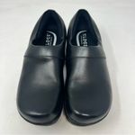 Klogs Mission full grain slip on clogs shoes sz US 6 black comfort nursing work Photo 1