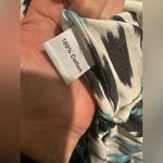 Pax Philomena Bellagio Cotton IKat Mermaid Dress Blue Size XL Photo 7