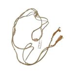Ettika NWT Wrap Suede Necklace W/ Gold Tassle Pink Stone Photo 0
