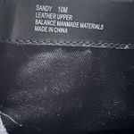 Crown Vintage Women's Ankle Boot SZ 10 Black Leather Sandy Booties Photo 8