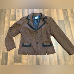 Danny & Nicole  Blazer
Brown and Black Blazer with Classic Cut Photo 1