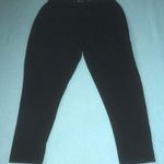 Woman Within  black leggings cotton spandex size L 18/20 Photo 0