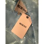 Miscreants x Revolve Kaia Sequin Maxi Dress Baby Blue UK 6 US 2 NWT Photo 7