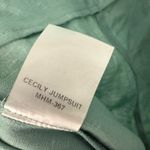 Hevron Cecily mint aqua green linen halter rope tie low back jumpsuit 6 Photo 7