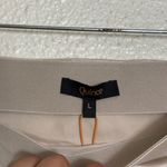 Quince  100% Washable Silk Skirt in champagne color size L Photo 8