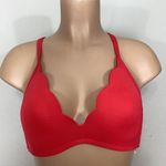 Seafolly New.  red petal edge high rise bikini. USA SIZE 8DD/6-bottom Photo 15