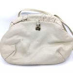 Etienne Aigner Vintage  Ivory Ruched Clutch Bag Purse Photo 1