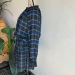 Current Air  Plaid Blouson Sleeve Pleated Mini Length Dress Size Medium Photo 9