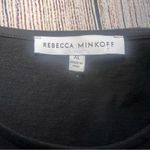 Rebecca Minkoff Josephine Black Ruffled Mini Wrap Tie Dress Women’s Size XL Photo 7