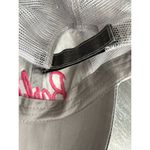 BARBIE Adult Adjustable Hat Cap‎ Gray Embroidered Pink Barbie Logo NWOT Photo 10