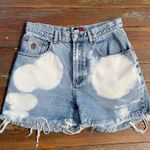 Tommy Hilfiger Vintage Cut Off Bleached Distressed Denim Jean Shorts 🧡🎀 Photo 0