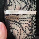 Free People Gray Taupe Embroidered Wool Blend Button Up Cardigan Photo 2