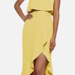 XScape Black Ruffle Dress Photo 7