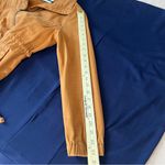 Old Navy Cotton Orange Rust Anorak Utility Jacket Drawcord Waist Zip Front XS Photo 12