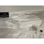 Treasure & Bond NEW Nordstrom Jeans Women 28" White Skinny High Rise Crop Stretch Photo 2