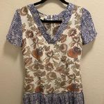 Monsoon Ragdoll Style Contrast Print Short Sleeve Tunic Dress Size 6 Photo 1