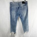 One Teaspoon Rocky Freebird Cropped Skinny Distressed Jeans Size 29 Photo 3
