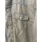 Paige  Denim Button Down Long Sleeve Top‎ Photo 3