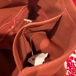 Maaji High Rise Waist Vibrant Orange Crop Leggings L Photo 8