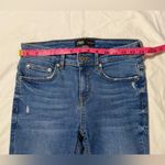 ZARA Medium Wash Mid Rise Skinny Jeans in Azure Blue Photo 6