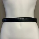 Brighton  Women’s Black Textured Adjustable Belt with Two Tone Buckle- Medium Photo 8