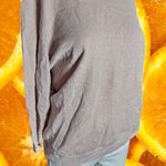 New York & Company Pink Metallic Accent 3/4 Sleeve Boat Photo 0