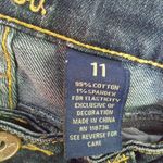 ZCO Destroyed 11 Straight Stitch Pocket Jeans Blue Size 32 Photo 3