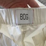 BDG Urban Outfitters Off White Cotton Cargo Pants Wide Leg Women's Size 2 Photo 8