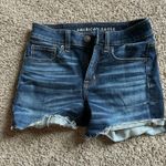 American Eagle  Jean Shorts High-Rise Shortie Super Stretch Photo 0