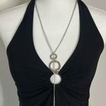 Vintage Goth Fairy Handkerchief Dress Black Size M Photo 7