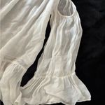 ZARA Off-Shoulder Cream Blouse Photo 3