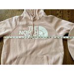 The North Face Hoodie Women's Medium Salmon Pink Sweater Lounge Pullover Logo Photo 6