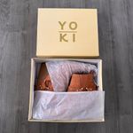 Yoki Muriel Women suede Western ankle boots cowgirl booties NWT Size 6 Photo 10