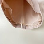 H&M NWT  Size 2 Beige Blush Pencil Skirt Pressed Pleats Waist Fully Lined Career Photo 4