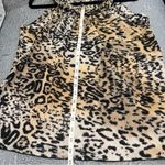 Leopard Trending Tank Top Vintage Spense Size Large Buttoned Neckline at back​​​ Brown Photo 6