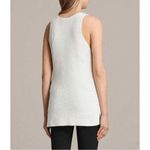 ALLSAINTS  Arleta Vest White Knit Sweater Tank Photo 1