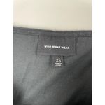 Who What Wear  black thick strap eyelet tank top - size XS Photo 3