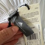NWT STELLA MCCARTNEY x ADIDAS Belted Running Shorts White Sz M Size M Photo 9