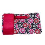 Vera Bradley Vera Bradley Cherry Blossom Floral Euro Wallet Quilted Pink Bohemian Colorful Photo 3
