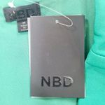 NBD  Joelle Mini Dress in Kelly Green Medium Photo 8