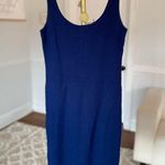Forever 21 Minimalist Modern Core Navy Sleeveless Bodycon Midi Dress Timeless Appeal Sz S Photo 1