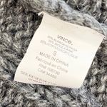 Vince Stella Alpaca Wool Cable Knit Hooded Duster Cardigan: Heathered Grey Photo 10