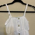 Indulge White babydoll mini dress  sz M bridal shower casual bridal engagement Photo 1